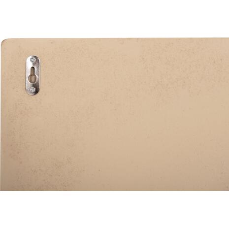 ΠΙΝΑΚΑΣ ΤΕΤΡΑΓΩΝΟΣ ΣΕΙΡΑ SANTORINI HM4520 MDF ΣΕ ΜΠΕΖ ΧΡΩΜΑ 80x4(πάχος)x80Υεκ.