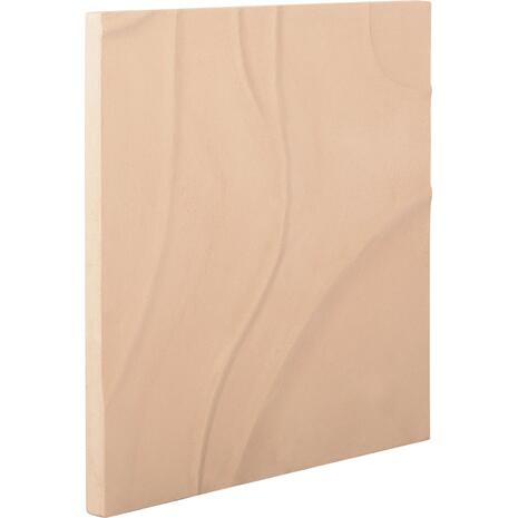 ΠΙΝΑΚΑΣ ΤΕΤΡΑΓΩΝΟΣ ΣΕΙΡΑ SANTORINI HM4520 MDF ΣΕ ΜΠΕΖ ΧΡΩΜΑ 80x4(πάχος)x80Υεκ.