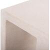ΤΡΑΠΕΖΙ ΣΑΛΟΝΙΟΥ ΣΕΙΡΑ SANTORINI HM18070 MDF ΣΕ ΥΠΟΛΕΥΚΟ ΧΡΩΜΑ 48x38x48,5Υεκ.