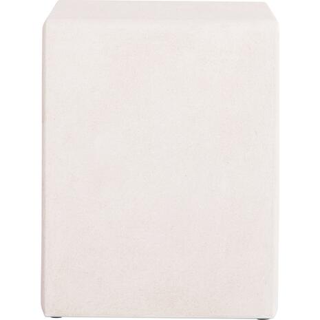 ΤΡΑΠΕΖΙ ΣΑΛΟΝΙΟΥ ΣΕΙΡΑ SANTORINI HM18070 MDF ΣΕ ΥΠΟΛΕΥΚΟ ΧΡΩΜΑ 48x38x48,5Υεκ.