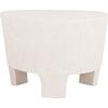 ΤΡΑΠΕΖΙ ΣΑΛΟΝΙΟΥ ΣΕΙΡΑ SANTORINI HM18053 MDF ΣΕ ΥΠΟΛΕΥΚΟ ΧΡΩΜΑ 54x61x40,5Υεκ.