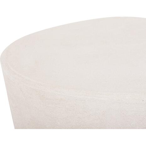 ΤΡΑΠΕΖΙ ΣΑΛΟΝΙΟΥ ΣΕΙΡΑ SANTORINI HM18053 MDF ΣΕ ΥΠΟΛΕΥΚΟ ΧΡΩΜΑ 54x61x40,5Υεκ.