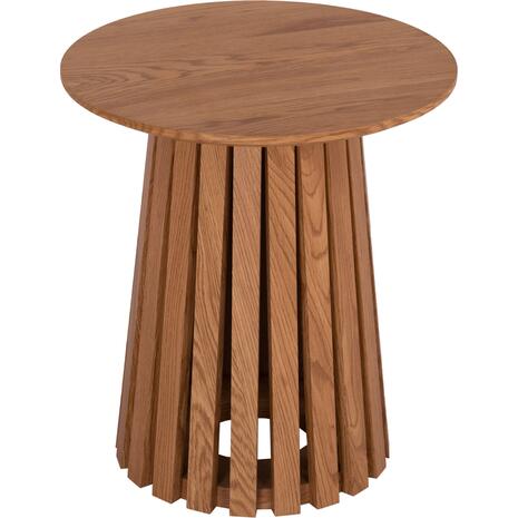 ΤΡΑΠΕΖΑΚΙ ΒΟΗΘΗΤΙΚΟ TALBERT HM18025 MDF ΣΕ ΦΥΣΙΚΟ ΞΥΛΟΥ Φ45x50,5Υεκ.