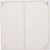 ΠΙΝΑΚΑΣ ΤΕΤΡΑΓΩΝΟΣ ΣΕΙΡΑ SANTORINI HM4517 MDF ΣΕ ΥΠΟΛΕΥΚΟ ΧΡΩΜΑ 80x4,5(πάχος)x80Υεκ.