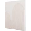 ΠΙΝΑΚΑΣ ΤΕΤΡΑΓΩΝΟΣ ΣΕΙΡΑ SANTORINI HM4517 MDF ΣΕ ΥΠΟΛΕΥΚΟ ΧΡΩΜΑ 80x4,5(πάχος)x80Υεκ.