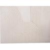 ΠΙΝΑΚΑΣ ΤΕΤΡΑΓΩΝΟΣ ΣΕΙΡΑ SANTORINI HM4517 MDF ΣΕ ΥΠΟΛΕΥΚΟ ΧΡΩΜΑ 80x4,5(πάχος)x80Υεκ.