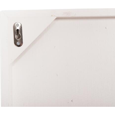 ΠΙΝΑΚΑΣ ΟΡΘΟΓΩΝΙΟΣ ΣΕΙΡΑ SANTORINI HM4523 MDF ΣΕ ΥΠΟΛΕΥΚΟ ΧΡΩΜΑ 60x4(πάχος)x80Υεκ.