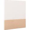 ΠΙΝΑΚΑΣ ΤΕΤΡΑΓΩΝΟΣ ΣΕΙΡΑ SANTORINI HM4519 MDF ΣΕ ΥΠΟΛΕΥΚΟ-ΚΑΦΕ ΧΡΩΜΑ 80x4(πάχος)x80Υεκ.