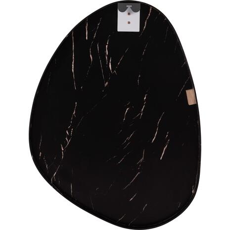 ΚΑΘΡΕΠΤΗΣ ΤΟΙΧΟΥ IRREGU HM4487.01 ΜΕ ΠΛΑΙΣΙΟ MDF ΣΕ BLACK MARBLE ΧΡΩΜΑ 60x80Υεκ.