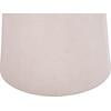 ΤΡΑΠΕΖΙ ΣΑΛΟΝΙΟΥ ΣΤΡΟΓΓΥΛΟ ΣΕΙΡΑ SANTORINI HM18052 MDF ΣΕ ΥΠΟΛΕΥΚΟ ΧΡΩΜΑ Φ48x49Υεκ.