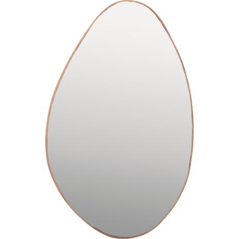 ΚΑΘΡΕΠΤΗΣ ΤΟΙΧΟΥ DROP HM4488.03 ΜΕ ΠΛΑΙΣΙΟ MDF ΣΕ ΦΥΣΙΚΟ ΧΡΩΜΑ ΞΥΛΟΥ 50x80Υεκ.