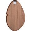 ΚΑΘΡΕΠΤΗΣ ΤΟΙΧΟΥ DROP HM4488.03 ΜΕ ΠΛΑΙΣΙΟ MDF ΣΕ ΦΥΣΙΚΟ ΧΡΩΜΑ ΞΥΛΟΥ 50x80Υεκ.