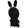 ΠΑΙΔΙΚΟΣ ΚΑΘΡΕΦΤΗΣ ΔΑΠΕΔΟΥ BUNNY HM4489.01 MDF ΡΟΖ & ΛΕΥΚΟ-ΜΑΥΡΟ STAND 80x162Υεκ.