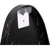 ΚΑΘΡΕΠΤΗΣ ΤΟΙΧΟΥ CRITHER HM4486.01 ΜΕ ΠΛΑΙΣΙΟ MDF ΣΕ BLACK MARBLE ΧΡΩΜΑ 49x140Υεκ.