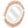 ΚΑΘΡΕΠΤΗΣ ΤΟΙΧΟΥ ΣΕΙΡΑ SANTORINI HM4529 MDF ΥΠΟΛΕΥΚΟ-ΔΙΑΚΟΣΜΗΣΗ ΣΕ ΜΠΕΖ 81x1,8x54Υεκ.