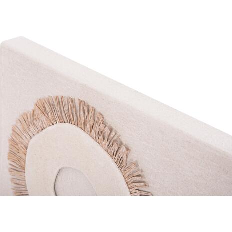 ΠΙΝΑΚΑΣ ΟΡΘΟΓΩΝΙΟΣ ΣΕΙΡΑ SANTORINI HM4534 MDF ΥΠΟΛΕΥΚΟ ΧΡΩΜΑ-ΔΙΑΚΟΣΜΗΣΗ ΜΠΕΖ 48x4,5(πάχος)x60Υεκ.