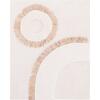 ΠΙΝΑΚΑΣ ΟΡΘΟΓΩΝΙΟΣ ΣΕΙΡΑ SANTORINI HM4534 MDF ΥΠΟΛΕΥΚΟ ΧΡΩΜΑ-ΔΙΑΚΟΣΜΗΣΗ ΜΠΕΖ 48x4,5(πάχος)x60Υεκ.