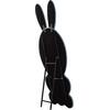 ΠΑΙΔΙΚΟΣ ΚΑΘΡΕΦΤΗΣ ΔΑΠΕΔΟΥ BUNNY HM4489.02 MDF ΡΟΖ & ΜΠΛΕ-ΜΑΥΡΟ STAND 80x162Υεκ.