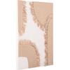 ΠΙΝΑΚΑΣ ΟΡΘΟΓΩΝΙΟΣ ΣΕΙΡΑ SANTORINI HM4533 MDF ΥΠΟΛΕΥΚΟ-ΚΑΦΕ-ΚΡΟΣΙΑ ΜΠΕΖ 60x4,5(πάχος)x80Υεκ