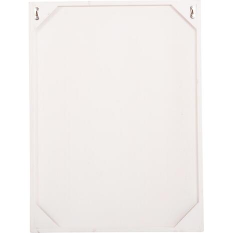 ΠΙΝΑΚΑΣ ΟΡΘΟΓΩΝΙΟΣ ΣΕΙΡΑ SANTORINI HM4533 MDF ΥΠΟΛΕΥΚΟ-ΚΑΦΕ-ΚΡΟΣΙΑ ΜΠΕΖ 60x4,5(πάχος)x80Υεκ