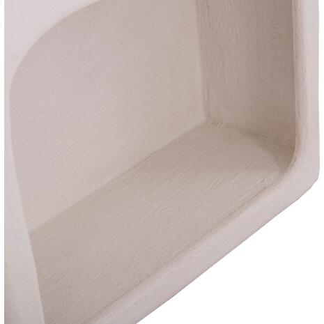 ΡΑΦΙΕΡΑ ΤΟΙΧΟΥ ΣΕΙΡΑ SANTORINI HM18069 MDF ΣΕ ΥΠΟΛΕΥΚΟ ΧΡΩΜΑ 47,5x18x120Υεκ.