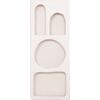 ΡΑΦΙΕΡΑ ΤΟΙΧΟΥ ΣΕΙΡΑ SANTORINI HM18069 MDF ΣΕ ΥΠΟΛΕΥΚΟ ΧΡΩΜΑ 47,5x18x120Υεκ.