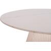 ΤΡΑΠΕΖΙ ΣΑΛΟΝΙΟΥ DUNCAN HM18022.02 ΚΕΡΑΜΙΚΟ TOP-MDF ΒΑΣΗ-ΚΡΕΜ ΛΕΥΚΟ Φ80x41Υεκ.