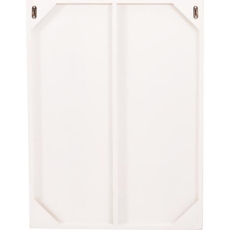 ΠΙΝΑΚΑΣ ΟΡΘΟΓΩΝΙΟΣ ΣΕΙΡΑ SANTORINI HM4510 MDF ΣΕ ΥΠΟΛΕΥΚΟ ΧΡΩΜΑ 60x4(πάχος)x80Υεκ.