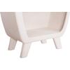 ΡΑΦΙΕΡΑ ΣΕΙΡΑ SANTORINI HM18067 MDF ΣΕ ΥΠΟΛΕΥΚΟ ΧΡΩΜΑ 80x38x196Υεκ.