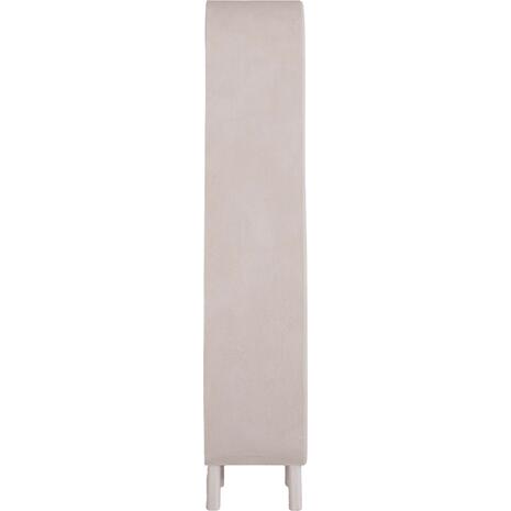 ΡΑΦΙΕΡΑ ΣΕΙΡΑ SANTORINI HM18067 MDF ΣΕ ΥΠΟΛΕΥΚΟ ΧΡΩΜΑ 80x38x196Υεκ.