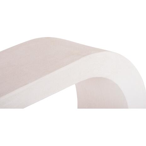 ΚΟΝΣΟΛΑ ΣΕΙΡΑ SANTORINI HM18049 MDF ΣΕ ΥΠΟΛΕΥΚΟ ΧΡΩΜΑ 110x30x70Υεκ.