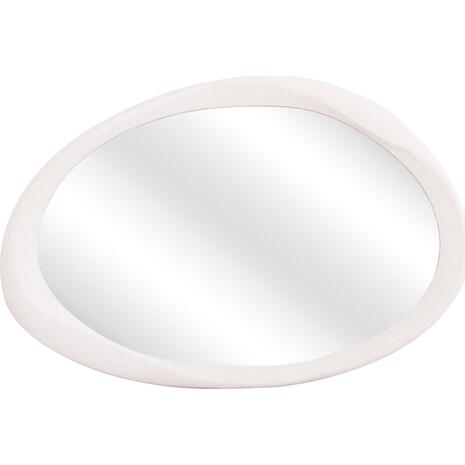 ΚΑΘΡΕΠΤΗΣ ΤΟΙΧΟΥ ΟΒΑΛ ΣΕΙΡΑ SANTORINI HM4513 MDF ΣΕ ΥΠΟΛΕΥΚΟ 90x3,2x60Υεκ