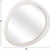ΚΑΘΡΕΠΤΗΣ ΤΟΙΧΟΥ ΟΒΑΛ ΣΕΙΡΑ SANTORINI HM4513 MDF ΣΕ ΥΠΟΛΕΥΚΟ 90x3,2x60Υεκ