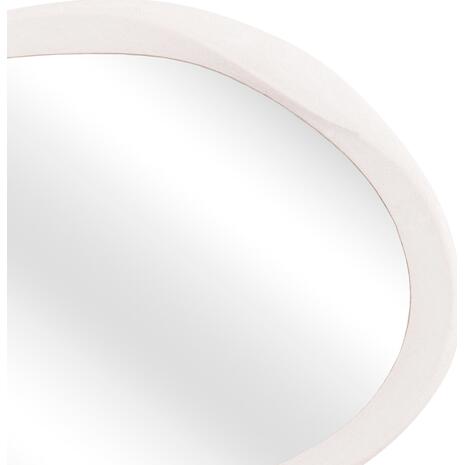 ΚΑΘΡΕΠΤΗΣ ΤΟΙΧΟΥ ΟΒΑΛ ΣΕΙΡΑ SANTORINI HM4513 MDF ΣΕ ΥΠΟΛΕΥΚΟ 90x3,2x60Υεκ