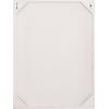ΠΙΝΑΚΑΣ ΟΡΘΟΓΩΝΙΟΣ ΣΕΙΡΑ SANTORINI HM4532 MDF ΥΠΟΛΕΥΚΟ ΧΡΩΜΑ-ΔΙΑΚΟΣΜΗΣΗ ΜΠΕΖ 60x4,5(πάχος)x80Υεκ.