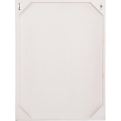 ΠΙΝΑΚΑΣ ΟΡΘΟΓΩΝΙΟΣ ΣΕΙΡΑ SANTORINI HM4532 MDF ΥΠΟΛΕΥΚΟ ΧΡΩΜΑ-ΔΙΑΚΟΣΜΗΣΗ ΜΠΕΖ 60x4,5(πάχος)x80Υεκ.