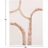 ΠΙΝΑΚΑΣ ΟΡΘΟΓΩΝΙΟΣ ΣΕΙΡΑ SANTORINI HM4532 MDF ΥΠΟΛΕΥΚΟ ΧΡΩΜΑ-ΔΙΑΚΟΣΜΗΣΗ ΜΠΕΖ 60x4,5(πάχος)x80Υεκ.