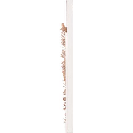 ΠΙΝΑΚΑΣ ΟΡΘΟΓΩΝΙΟΣ ΣΕΙΡΑ SANTORINI HM4532 MDF ΥΠΟΛΕΥΚΟ ΧΡΩΜΑ-ΔΙΑΚΟΣΜΗΣΗ ΜΠΕΖ 60x4,5(πάχος)x80Υεκ.