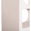 ΒΙΒΛΙΟΘΗΚΗ ΣΕΙΡΑ SANTORINI HM18062 MDF ΣΕ ΥΠΟΛΕΥΚΟ ΧΡΩΜΑ 80x38x180Yεκ.