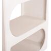 ΒΙΒΛΙΟΘΗΚΗ ΣΕΙΡΑ SANTORINI HM18062 MDF ΣΕ ΥΠΟΛΕΥΚΟ ΧΡΩΜΑ 80x38x180Yεκ.