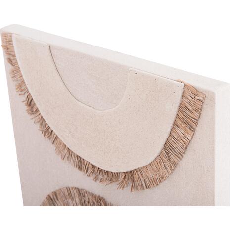 ΠΙΝΑΚΑΣ ΟΡΘΟΓΩΝΙΟΣ ΣΕΙΡΑ SANTORINI HM4535 MDF ΥΠΟΛΕΥΚΟ ΧΡΩΜΑ-ΔΙΑΚΟΣΜΗΣΗ ΜΠΕΖ 48x4,5(πάχος)x60Υεκ.