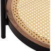 ΒΟΗΘΗΤΙΚΟ ΤΡΑΠΕΖΙ SEITZ HM18031 ΓΥΑΛΙ TOP-ΜΕΤΑΛΛΟ-RATTAN ΣΕ ΦΥΣΙΚΟ Φ50x56Υεκ.