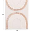 ΠΙΝΑΚΑΣ ΟΡΘΟΓΩΝΙΟΣ ΣΕΙΡΑ SANTORINI HM4535 MDF ΥΠΟΛΕΥΚΟ ΧΡΩΜΑ-ΔΙΑΚΟΣΜΗΣΗ ΜΠΕΖ 48x4,5(πάχος)x60Υεκ.