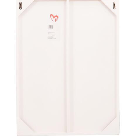 ΠΙΝΑΚΑΣ ΟΡΘΟΓΩΝΙΟΣ ΣΕΙΡΑ SANTORINI HM4509 MDF ΥΠΟΛΕΥΚΟ ΧΡΩΜΑ 60x4(πάχος)x80Υεκ.