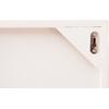 ΠΙΝΑΚΑΣ ΟΡΘΟΓΩΝΙΟΣ ΣΕΙΡΑ SANTORINI HM4509 MDF ΥΠΟΛΕΥΚΟ ΧΡΩΜΑ 60x4(πάχος)x80Υεκ.
