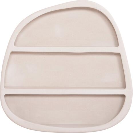 ΡΑΦΙ ΤΟΙΧΟΥ ΣΕΙΡΑ SANTORINI HM18058 MDF ΣΕ ΥΠΟΛΕΥΚΟ ΧΡΩΜΑ 95x18x100Υεκ.