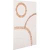 ΠΙΝΑΚΑΣ ΟΡΘΟΓΩΝΙΟΣ ΣΕΙΡΑ SANTORINI HM4531 MDF ΥΠΟΛΕΥΚΟ-ΔΙΑΚΟΣΜΗΣΗ ΜΠΕΖ 80x4,5(πάχος)x120Υεκ.