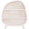 ΡΑΦΙΕΡΑ ΣΕΙΡΑ SANTORINI HM18060.01 MDF ΣΕ ΥΠΟΛΕΥΚΟ ΧΡΩΜΑ 120x38x133Υεκ.