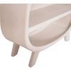 ΡΑΦΙΕΡΑ ΣΕΙΡΑ SANTORINI HM18060.01 MDF ΣΕ ΥΠΟΛΕΥΚΟ ΧΡΩΜΑ 120x38x133Υεκ.