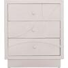 ΚΟΜΟΔΙΝΟ ΣΕΙΡΑ SANTORINI HM18047 MDF ΣΕ ΥΠΟΛΕΥΚΟ ΧΡΩΜΑ-3 ΣΥΡΤΑΡIA 48x38x55,5Υεκ.